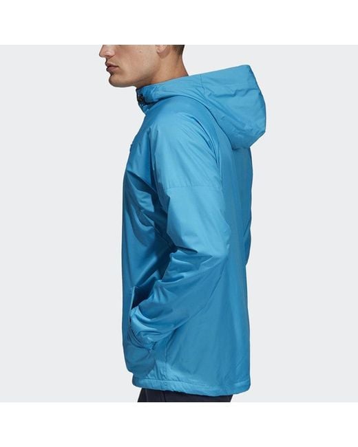 Adidas Blue W.N.D. Sports Stylish Woven Jacket for men