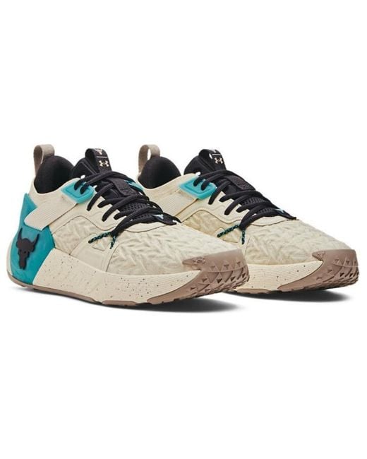 Under Armour Blue Project Rock Training Shoes for men