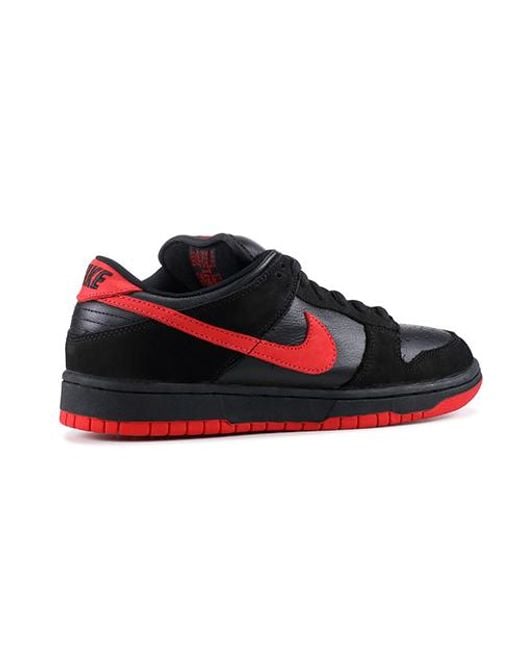Nike Red Sb Dunk Low Pro 'Vamps' 304292-061 for men