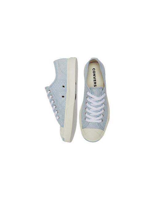Converse White Jack Purcell Hybrid Low 'World Denim for men