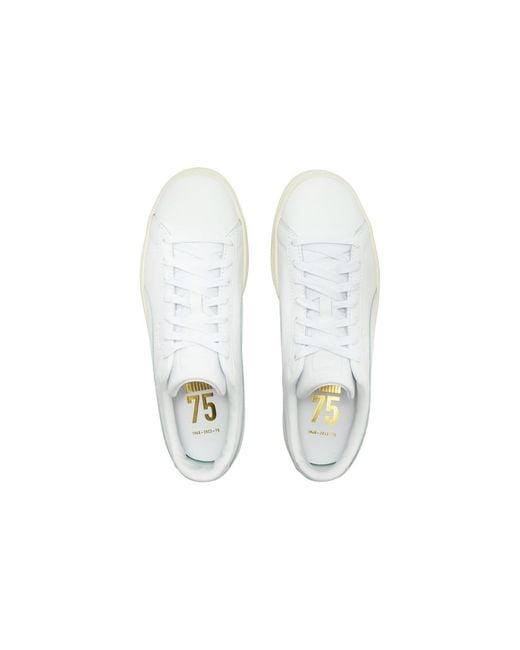 PUMA White Basket Classic 75Y Prm for men