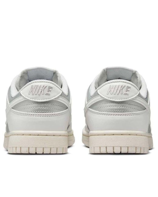 Nike White (Wmns) Dunk Low Next Nature 'Metallic Platinum Pale Ivory'