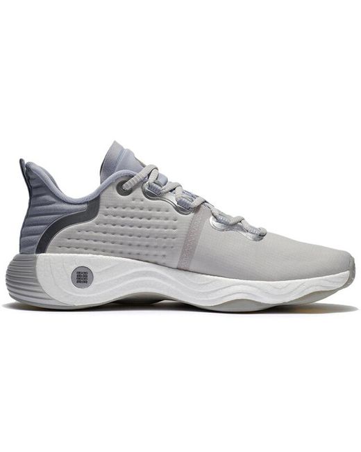 Li-ning White Multifunction Gym Athleisure Casual Sports Shoe Gray for men