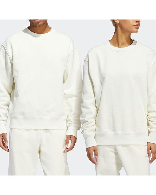Adidas White X Pharrell Basic Sports Sweatshirt