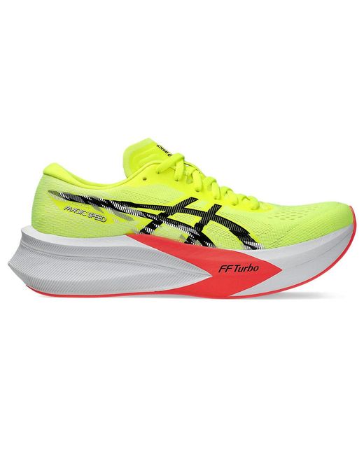 Asics Yellow Magic Speed 4 Shoes