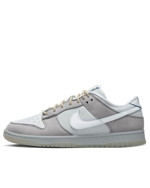 Nike White Dunk Low 'Wolf Pure Platinum' for men