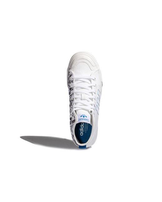 Adidas White Nizza Hi Rf for men