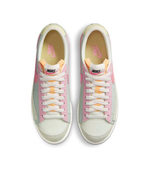 Nike Pink (Wmns) Blazer Low Platform 'Seafoam'