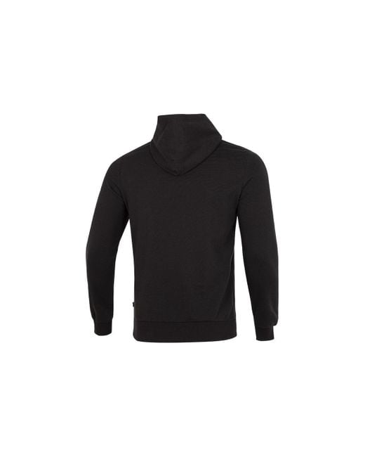 PUMA Black Modern Basics Tr Hooded Long Sleeves Solid for men