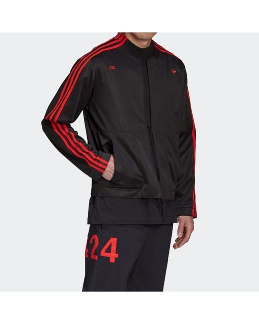 Adidas Black Originals X 424 Kimono Jacket for men