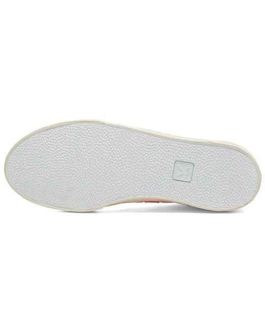 Veja White Esplar Lace-Up Flou'