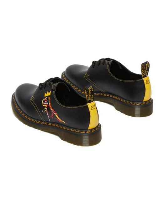 Dr. Martens Black Jean-Michel Basquiat X 1461 'Pez Dispenser' for men
