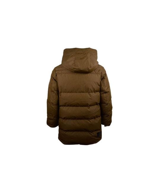 Converse Green Mid-Length Down Fill Puffer Jacket for men