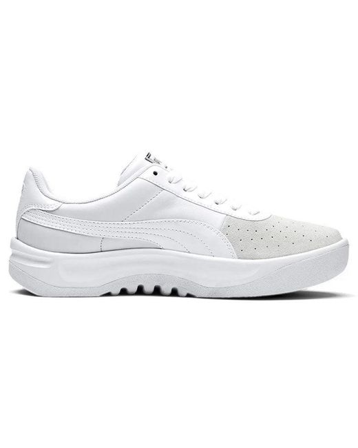 PUMA White (Wmns) California Monochrome Low-Top
