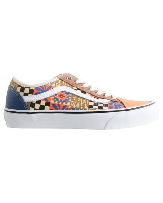 Vans Old Skool Tapered 'orange White Blue' for Men | Lyst