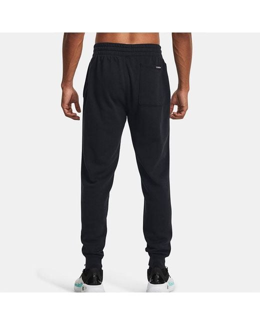 Under Armour Black Curry Splash Jogger Pants for men