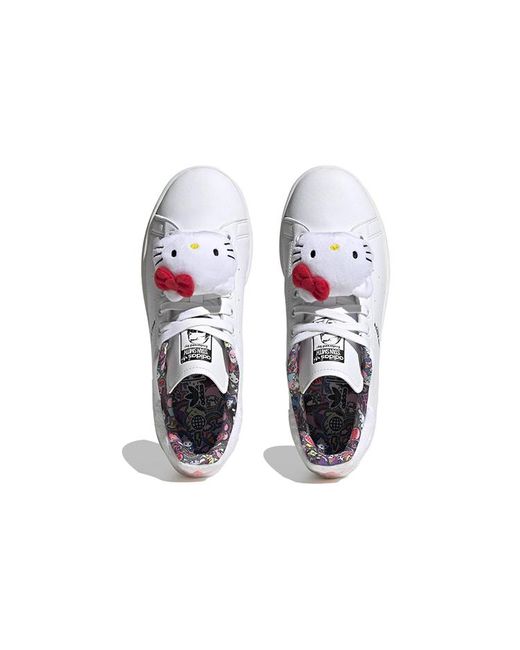 Adidas White Hello Kitty X Adidas Stan Smith