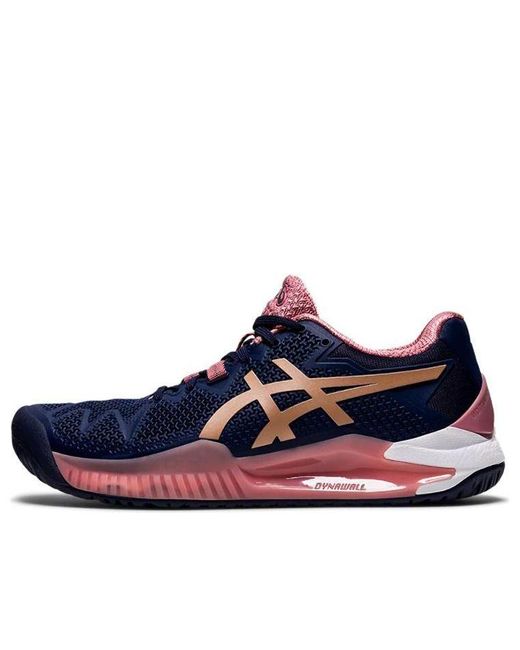 Asics Blue (Wmns) Gel-Resolution 8 'Peacoat Rose'