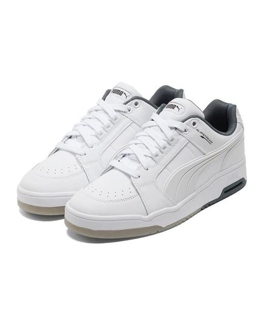 PUMA White Slipstream Lo Reprise Dark Slate' for men
