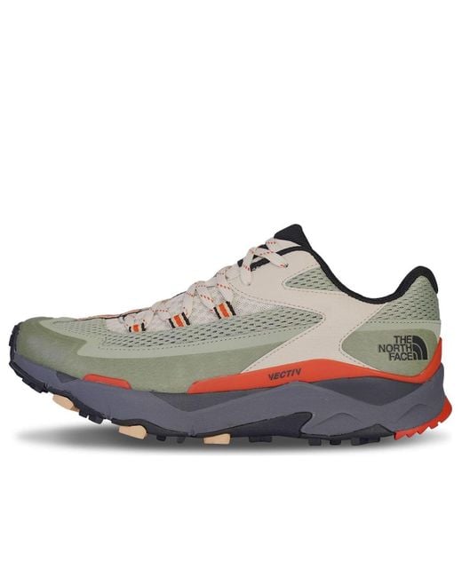 The North Face Gray Vectiv Taraval Hiking Shoes for men