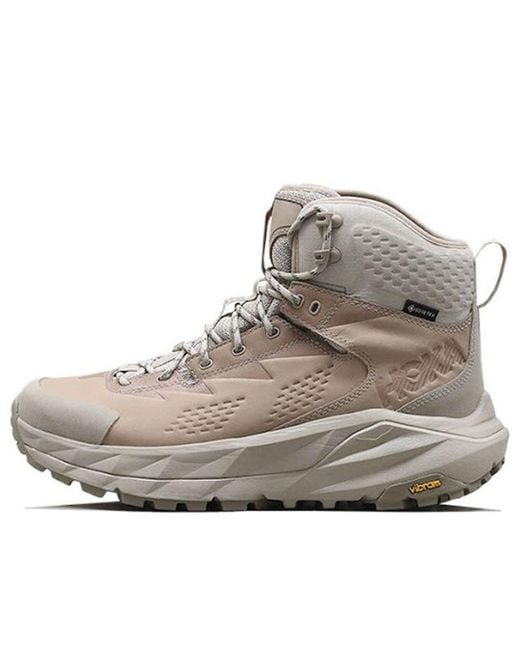 Hoka One One Gray Kaha Gtx 'Dune Oxford' for men
