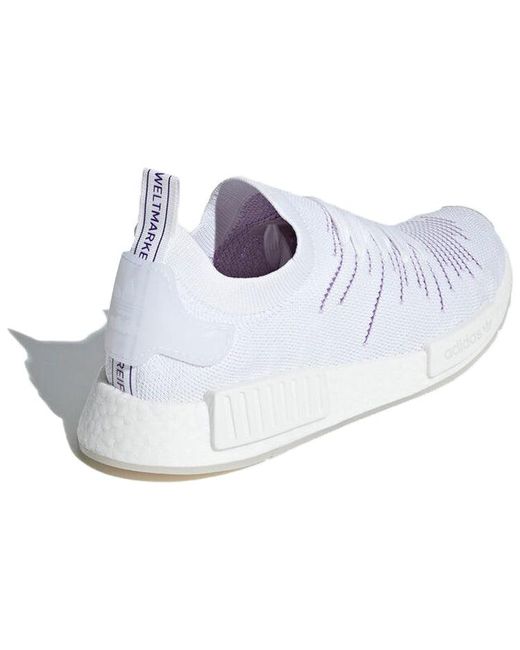 Adidas White (Wmns) Nmd_R1 Stlt Pk 'Cloud'