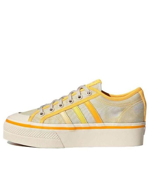 Adidas Yellow (Wmns) Nizza Platform 'Almost Tint'