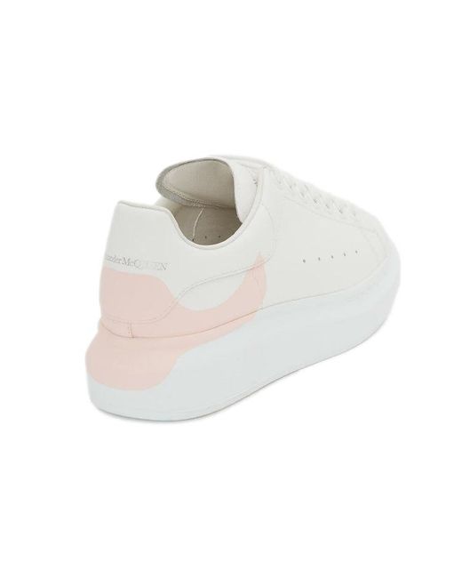 McQueen White (Wmns) Oversized Sneaker Heel'
