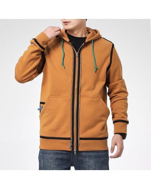 Converse Brown Utility Full Zip Hoodie Asia Sizing 'Dark Soba'