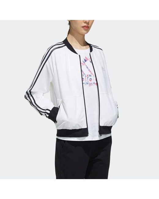 Adidas Black (Wmns) Bomber Sports Stylish Jacket