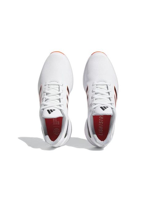 Adidas White Zg23 Golf Shoes Semi Solar' for men