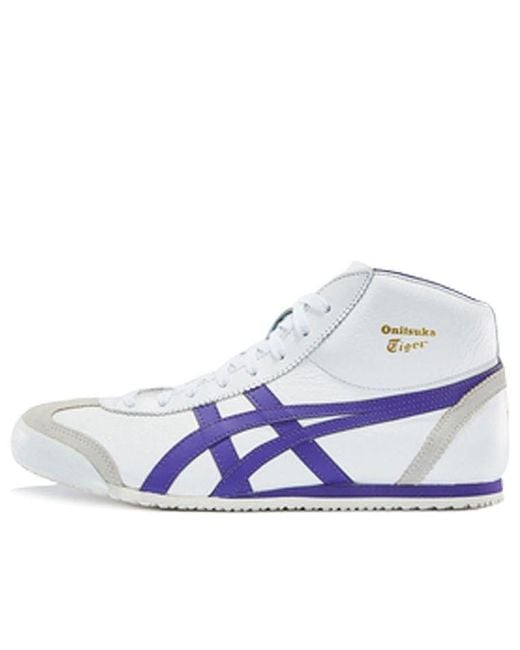 Onitsuka Tiger Blue Mexico Mid Runner for men