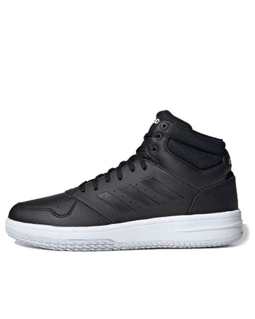 Adidas Black Vintage Basketball Shoes for men