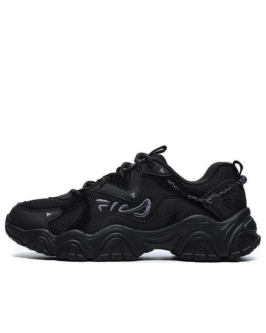 Fila Black (Wmns) Fluid 4 Cat Claw Fashion Shoes