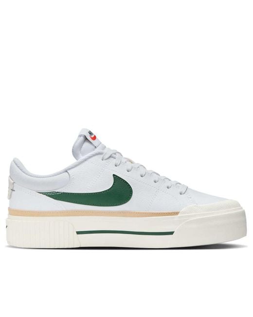 Nike White (Wmns) Court Legacy Lift Sail Fir'