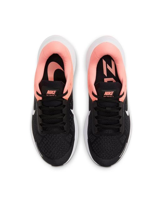 Nike Red Air Zoom Structure 23 Slide Pink