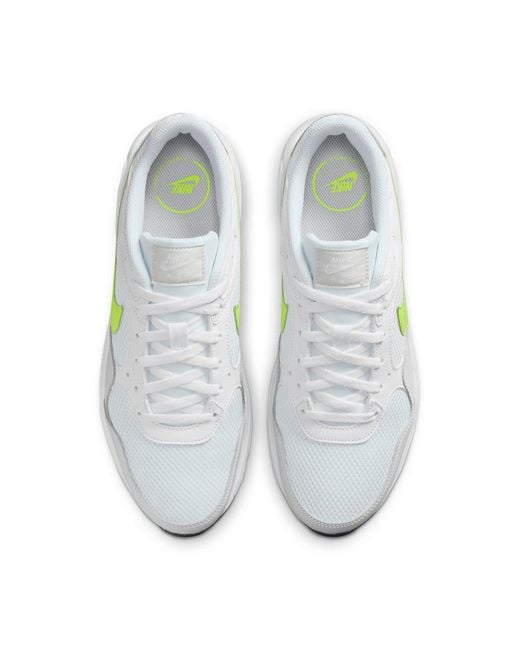 Nike White Air Max Sc Volt' for men