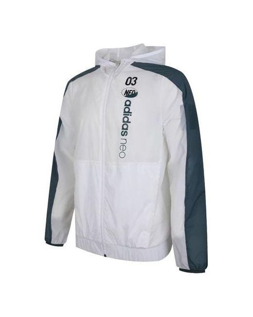 Adidas Blue Neo Brlv Wb 1 Sports Jacket for men