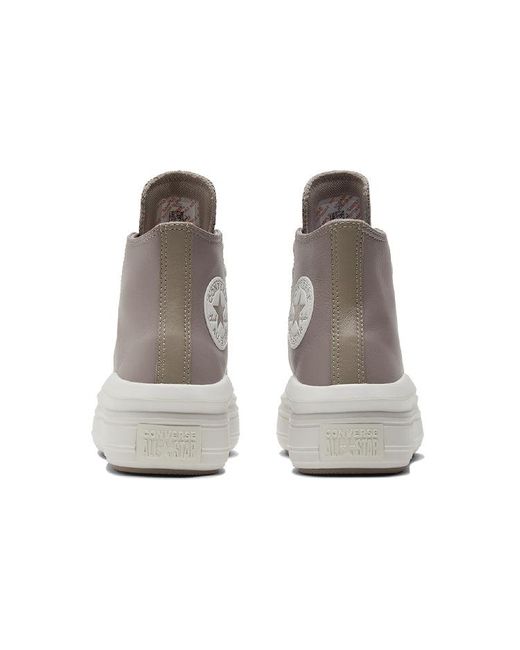 Converse Gray (Wmns) Chuck Taylor All Star Move High 'Future Utility