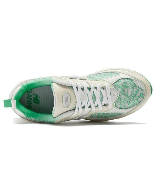 New Balance White Ganni X 2002r for men