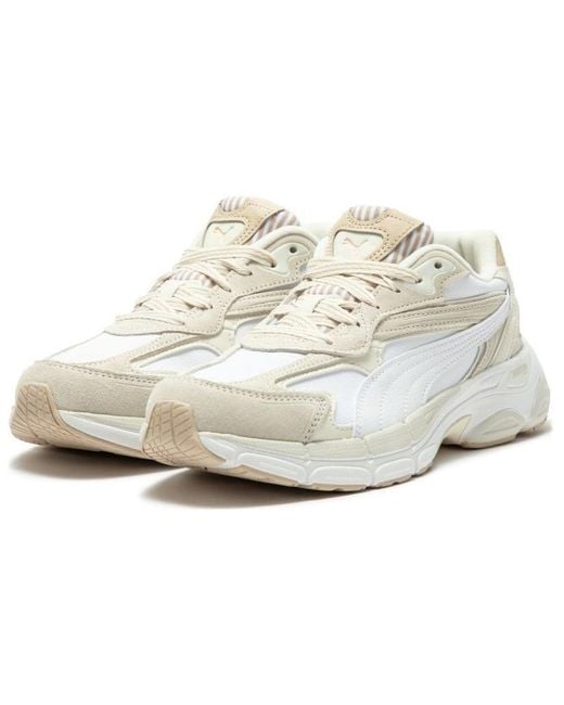 PUMA White Teveris Nitro Vacation 'Pristine Ivory'