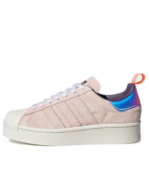Adidas White (Wmns) Girls Are Awesome X Superstar Bold 'Icey'
