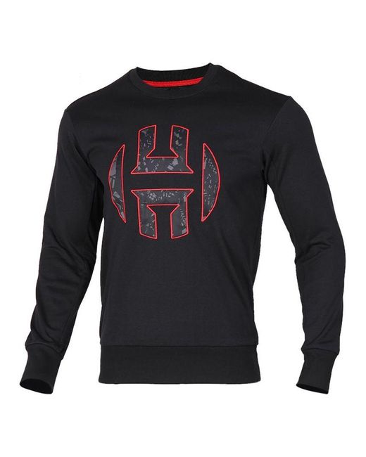Adidas Blue Basketball Sports Round Neck Pullover for men