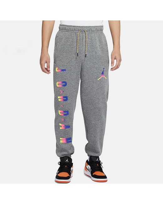 Nike Gray As J Sprt Dna Hbr Flc Logo for men