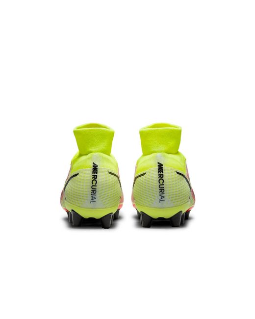 Nike Yellow Mercurial Superfly 8 Pro Ag for men