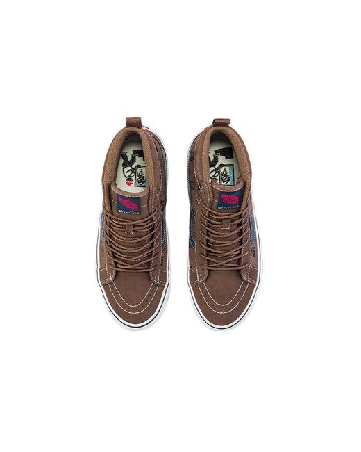 Vans Brown Shoes Skate Shoes for men