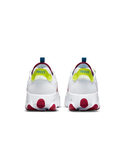 Nike White (Wmns) React Art3Mis Low Tops