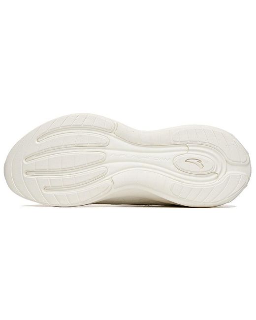 Anta White (Wmns) Running Life Series Sneakers 'Ivory'