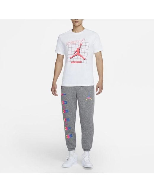 Nike White Casual Sports Round Neck Logo Short Sleeve for men