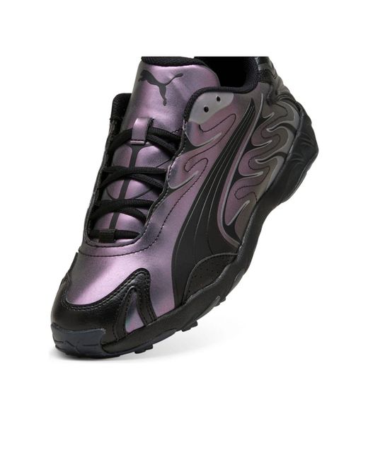 PUMA Black Inhale 'Color Shift Eggplant' for men